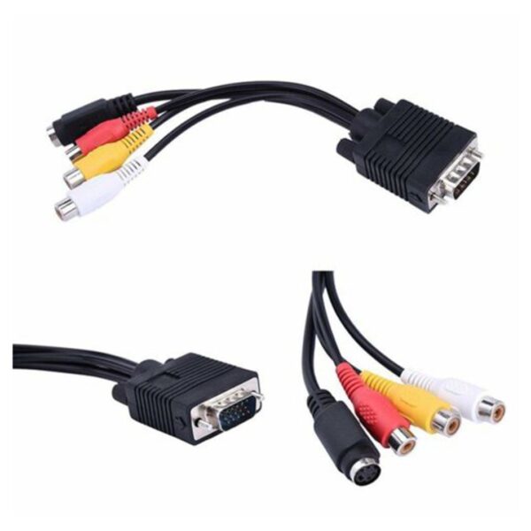VGA to S+AV cable cord