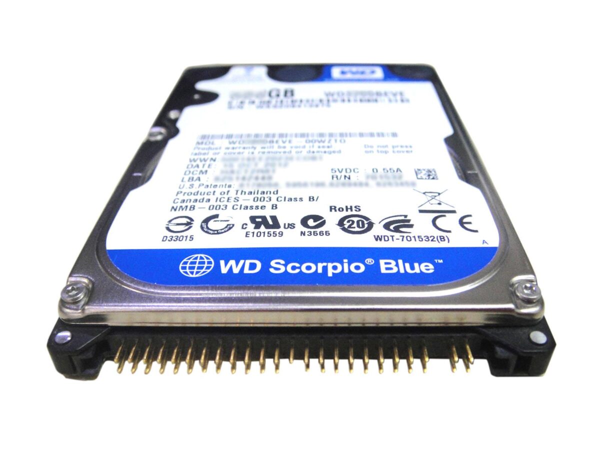 WD WD3200BEVE 2.5" 320GB HDD