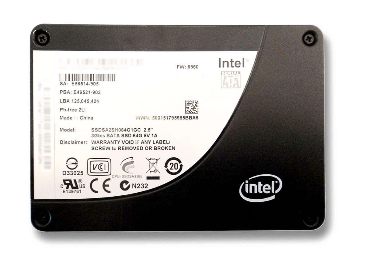 intel X25-E 64GB SSD