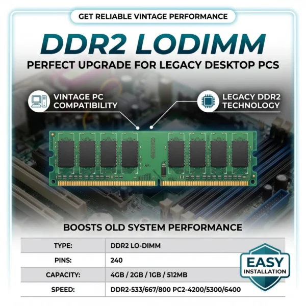 DDR2 DRAM Lodimm